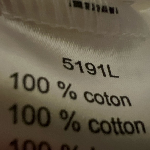 Lacoste White Top with Green Accents nwt - Picture 3 of 3